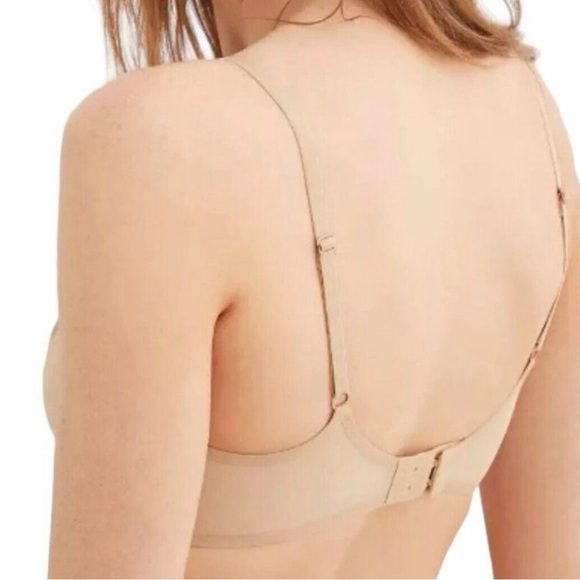 Aerie BRA SMOOTHEZ Mesh BALCONETTE Women 32C Purple Intimate New - Picture 7 of 7